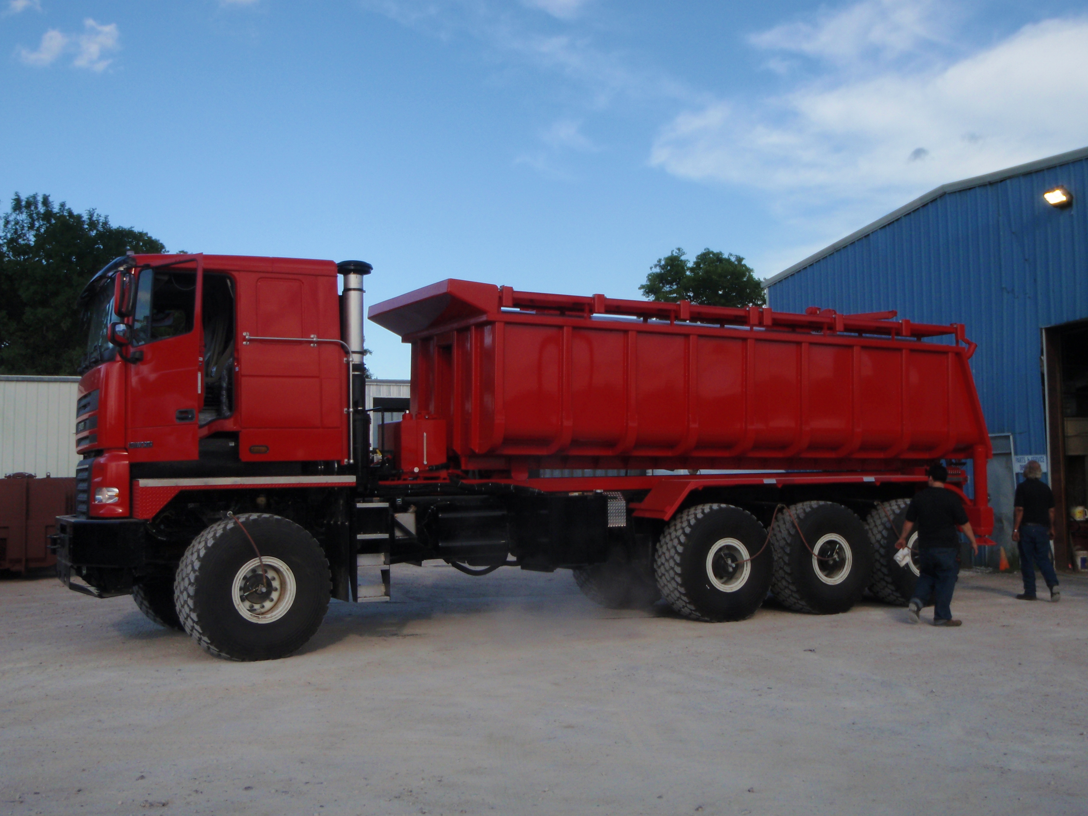 40-ton Proppant transporter