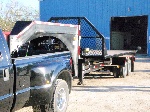 Gooseneck (GN) Trailer with Flat bed